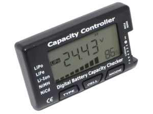 Cell Meter 7 Digital Battery Capacity Detector for LiPo, LiFe, Li-ion, NiMH, and NiCd Batteries