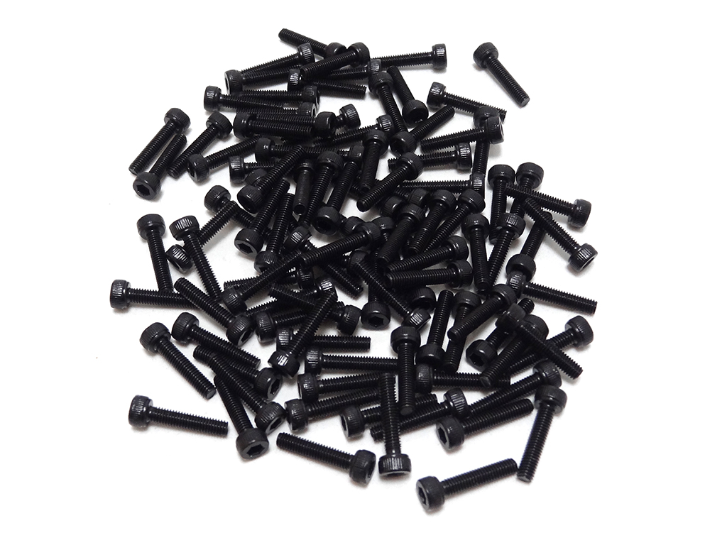 Primal RC M3x14 Cap Head Beadlock Screws (100)