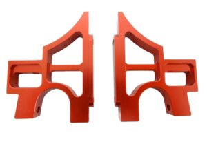 Rovan BLT Hybrid SC Truck CNC Aluminum Left and Right Front Bulk Head Supports
