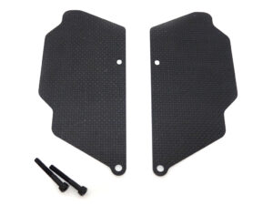 Rovan LT, SLT Rear A-Arm Carbon Fiber Sand Dirt Guard Deflector Plates ( Fits LOSI 5IVE -T 1.0-3.0)