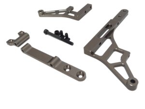 Rovan ROFUN F5 RF5 T5 D5 CNC Aluminum Rear Chassis Support Brace Kit