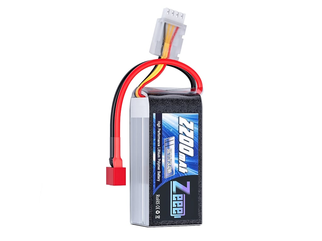 Zeee 4S LiPo RC Accu 14.8V 50C 2200mAh Batterij met Zeee 4S LiPo RC Accu 14.8V 50C 2200mAh Batterij met