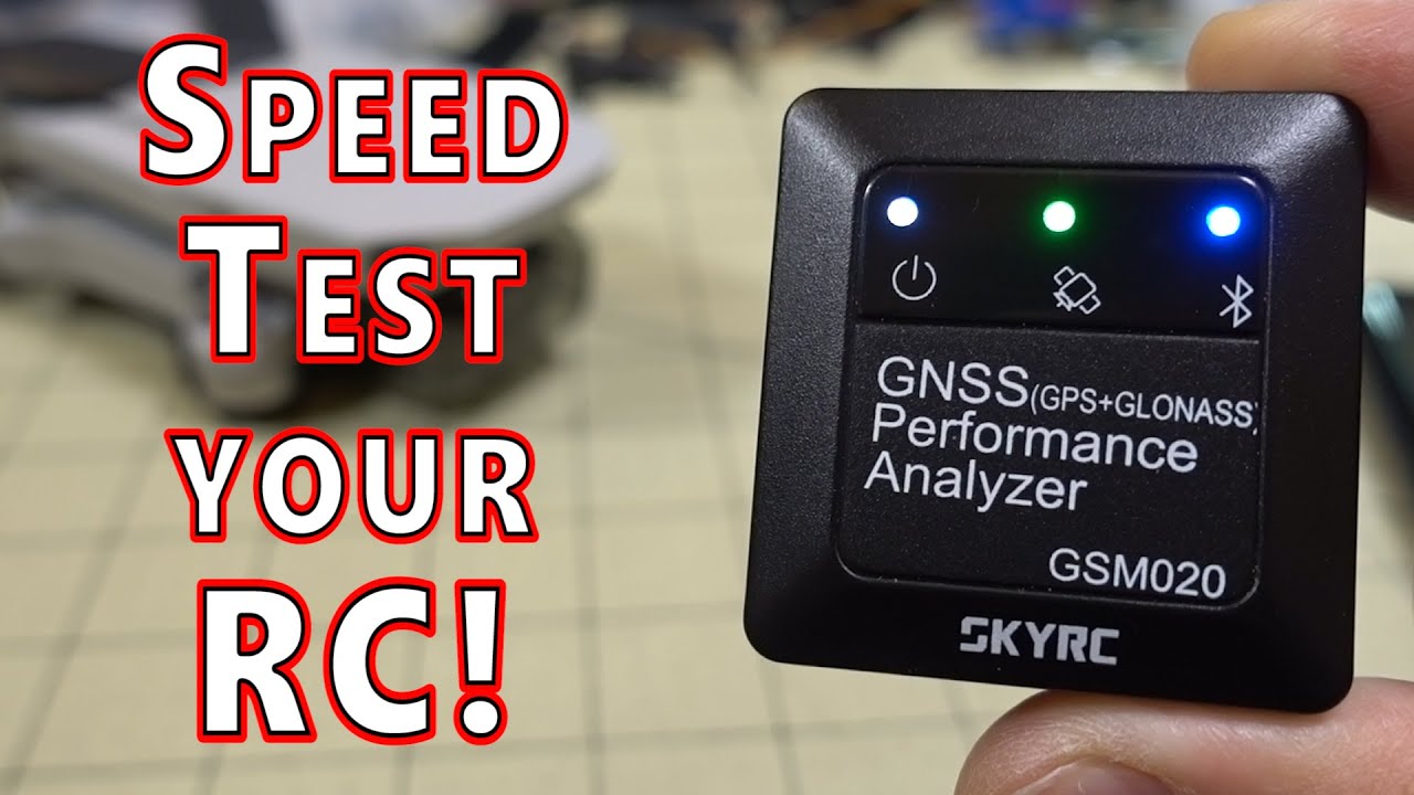 Speed Test Your RC w/ SKYRC GPS Performance Analyzer ⏱️